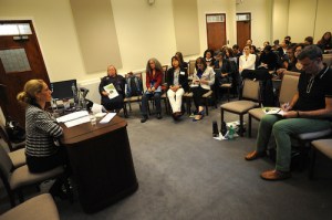 'Beyond Good Business' Conference Advocating for Women's Rights in the context of Natural Resource Extraction and the UN Guiding Principles on Business and Human Rights. Organised by the Latin American Mining Monitoring Programme (LAAMP). Senate House, London.